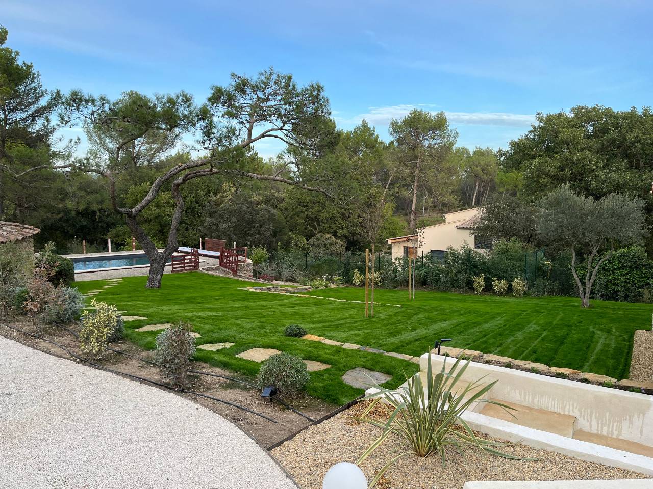 Plantation pour renovation de jardin Aix en Provence